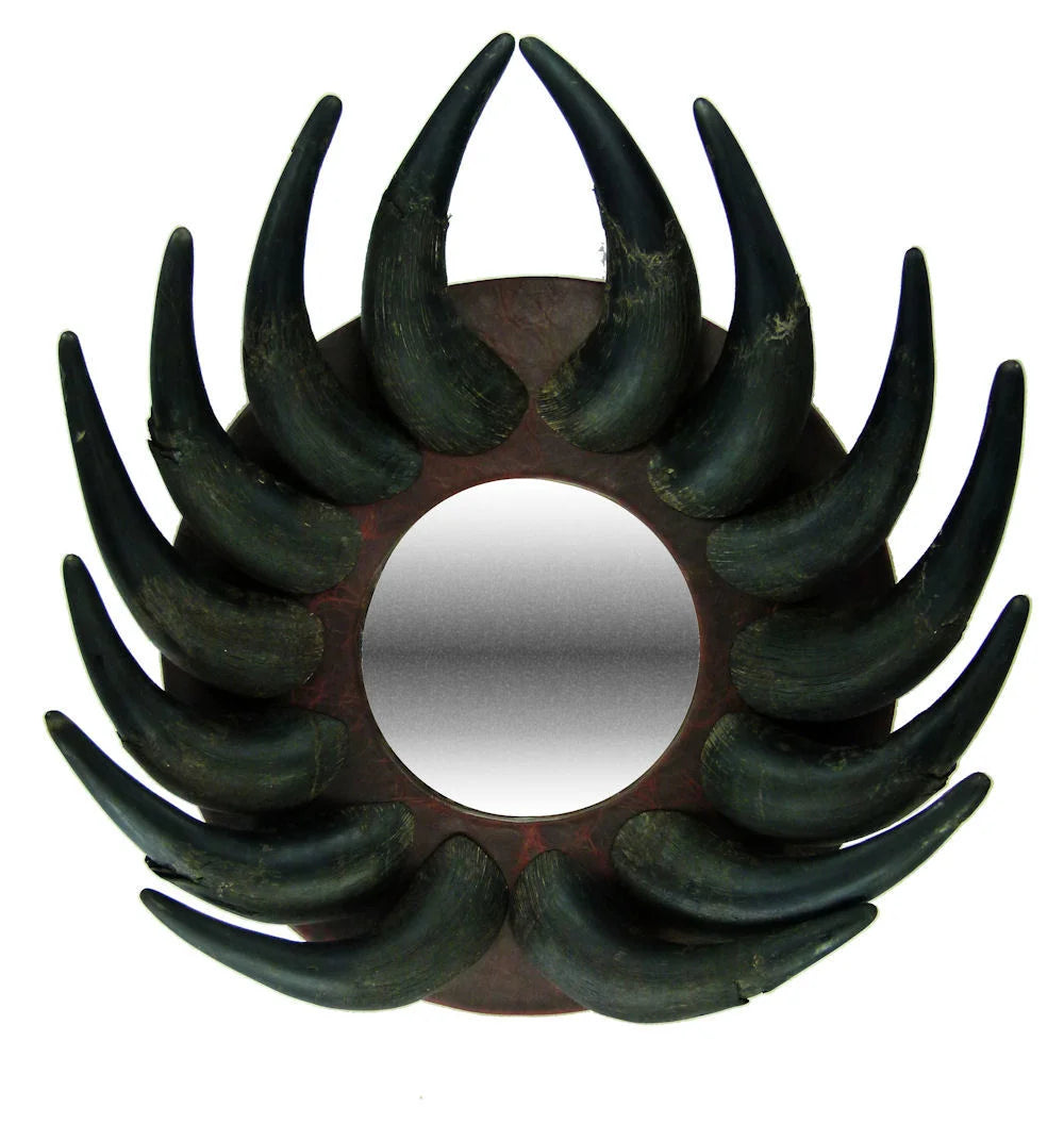 Buffalo Mirror Circle 25 x23