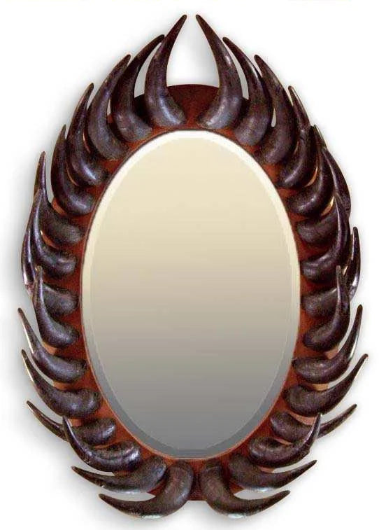 Vertical Buffalo Mirror 54 x 40