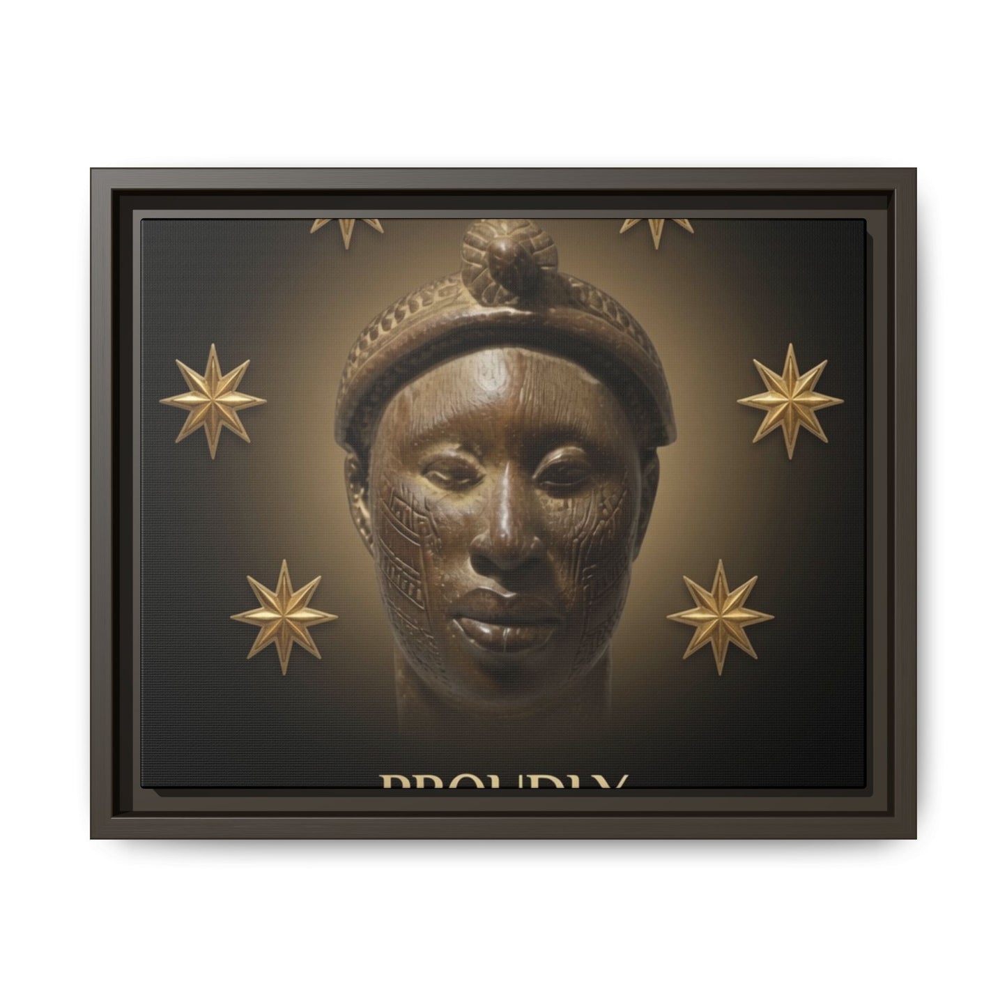 Matte Canvas, Framed (Multi-color)