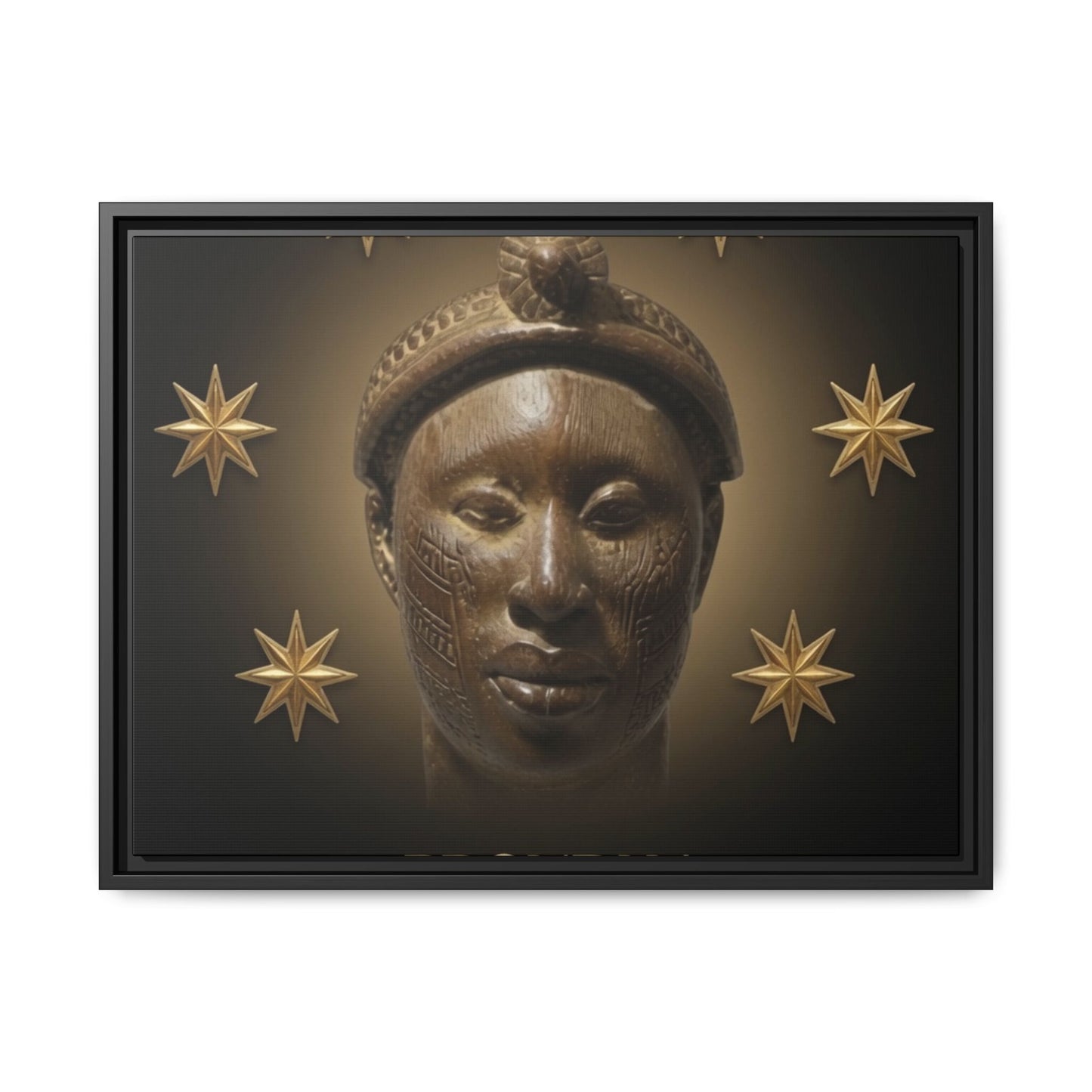 Matte Canvas, Framed (Multi-color)