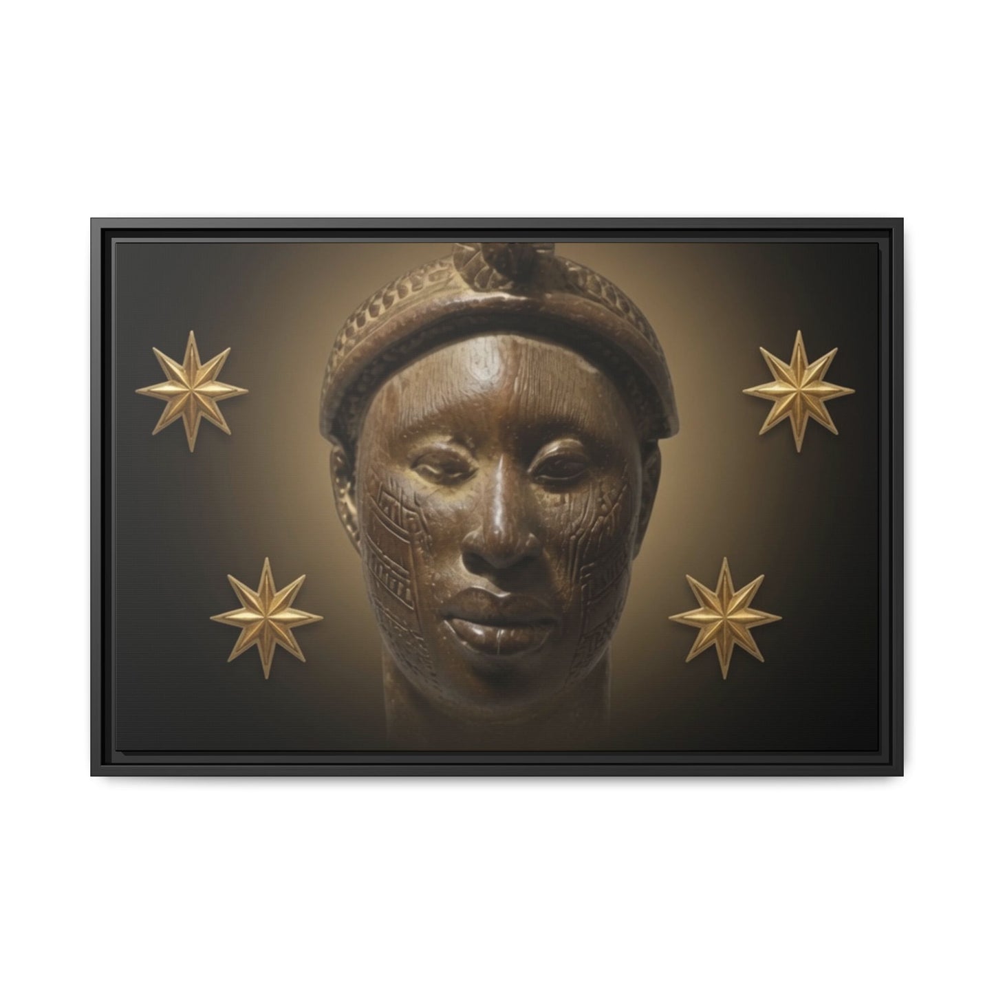 Matte Canvas, Framed (Multi-color)