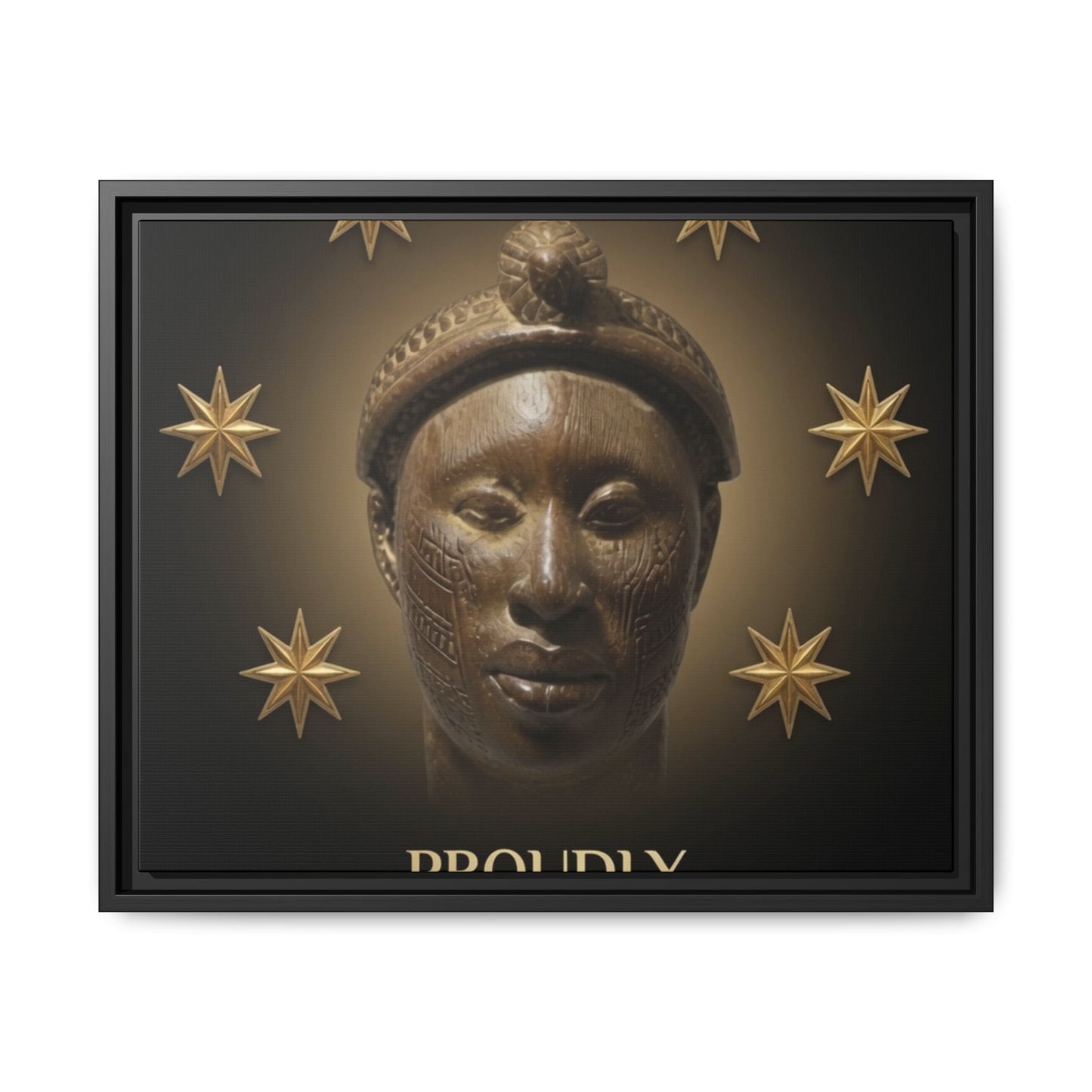 Matte Canvas, Framed (Multi-color)