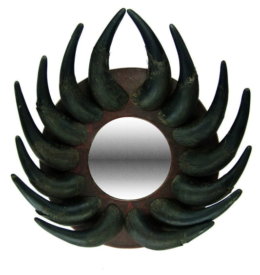 Buffalo Mirror Circle 25 x23