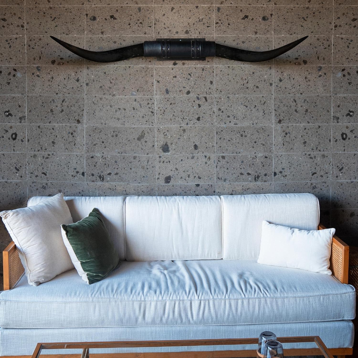 HUGE Real Steer Horn Pair | Traditional Home Décor - Image 12